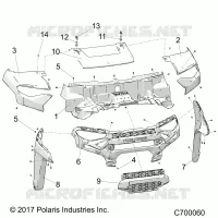 HOOD AND FRONT FACIA