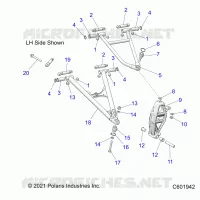 FRONT WISHBONES