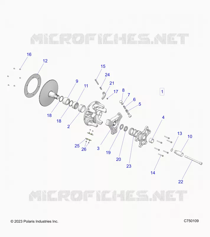 DRIVE TRAIN, PRIMARY CLUTCH