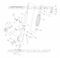 SUSPENSION, FRONT STRUT 