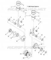 PISTON   CRANKSHAFT