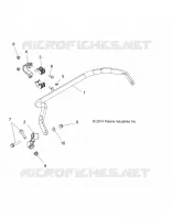 SUSPENSION, REAR STRUT STABILIZER