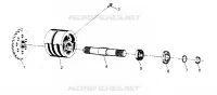 FRONT TIGHTENER ASSEMBLY 4X4 300 W948130 (4926762676B002)