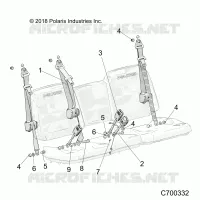 SEAT BELT AND MOUNTING