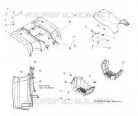 REAR CAB, SEAT AND FOOTWELLS