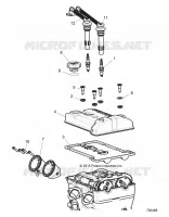 THROTTLE BODY AND VALVE COVER