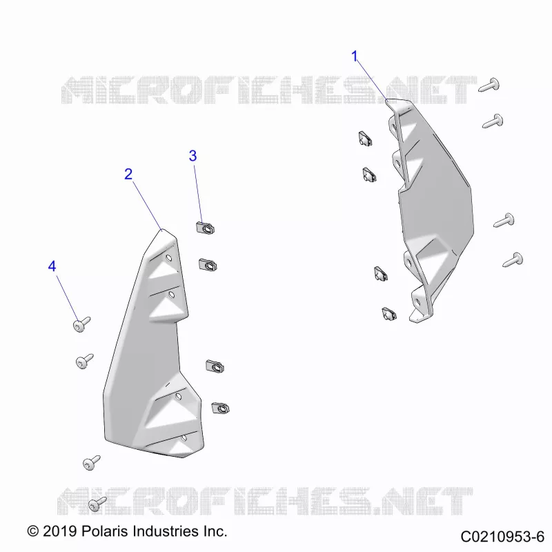 REAR BODYWORK FENDER FLARES