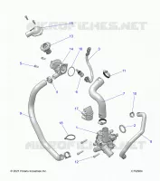 ENGINE, WATERPUMP AND BYPASS -Z24G4D92AN/BN/AZ/BZ (C702984)