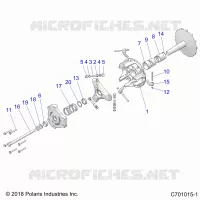 DRIVE TRAIN, PRIMARY CLUTCH