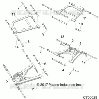 REAR SUSPENSION CONTROL ARMS