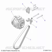 ENGINE, ALTERNATOR