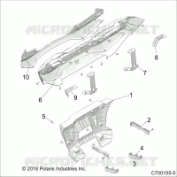 REAR BODYWORK BUMPER
