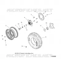 WHEELS, FRONT