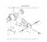 SWING ARM/REAR AXLE MOUNTING