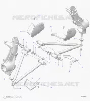 SUSPENSION, A-ARM AND STRUT MOUNTING