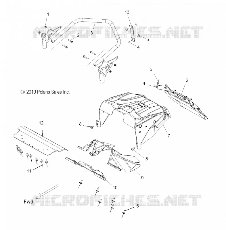 REAR BUMPER   CLOSEOFF