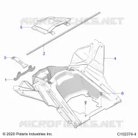 BODY, REAR STORAGE