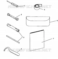 TOOL KIT    500 EFI E942774 AND  EFI SKS E942574 (49274127410020)