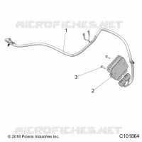 ELECTRICAL, VOLTAGE REGULATOR AND MOUNTING (FROM 11/30/2018)