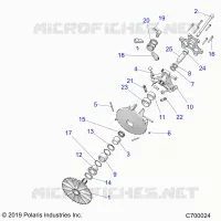 DRIVE TRAIN, PRIMARY CLUTCH