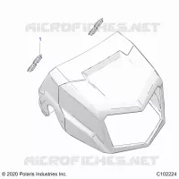 HEADLIGHT POD, PLUGS