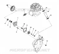 WATER PUMP ASSEMBLY 350 2X4