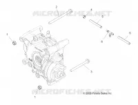 DRIVE TRAIN, GEARCASE MOUNTING, REAR