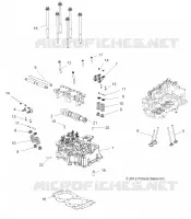 CYLINDER HEAD, CAM AND VALVES