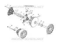 DRIVE CLUTCH (MANUAL START MODELS)