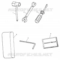 TOOL KIT    SL 780 B974088 AND INTL. SL 780 I974088 (4940924092B012)