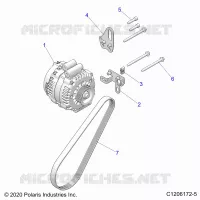ENGINE, ALTERNATOR