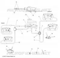 BRAKES, LINES AND MASTER CYLINDER