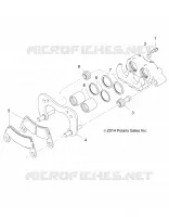 BRAKES, REAR CALIPER