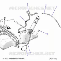 FUEL SYSTEM, FUEL LINES, STD.