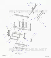 ELECTRICAL, BATTERY, MOUNTING, PT R23E3GC4BD/B9 (C731083)