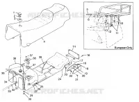 SEAT   GAS TANK CLASSIC TOURING 0963365 AND EUROPEAN CLASSIC TOURING E963 (4933623362A009)