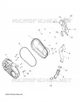 DRIVE TRAIN, CLUTCH COVER AND DUCTING