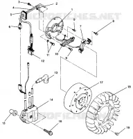 MAGNETO ASSEMBLY SUPER SPORT 0940743 (4927742774033A)