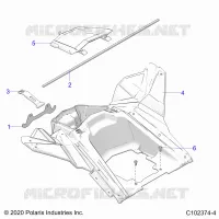 BODY, REAR STORAGE