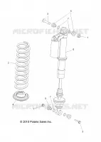 FRONT SUSPENSION SHOCK MOUNTING