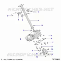 STEERING, STEERING POST  ASM.