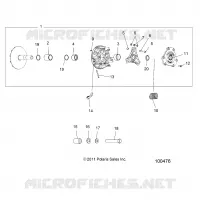 DRIVE TRAIN, PRIMARY CLUTCH