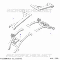 REAR SUSPENSION CONTROL ARMS