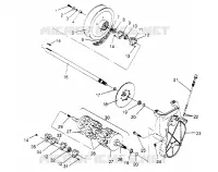 DRIVE TRAIN ASSEMBLY STORM 0950782, STORM SKS 0950582,  EURO STORM E950782, (4929012901C003)