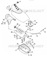 FRONT STORAGE COMPARTMENT SL 900 B974091 AND SL 1050 B974090 (4940974097A009)
