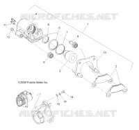 BRAKES, REAR CALIPER
