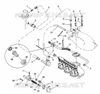 COOLING SYSTEM SL 650 / B934058 (4924732473017A)