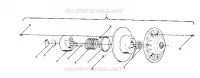 DRIVEN CLUTCH SUPERTRAK (4921292129028A)