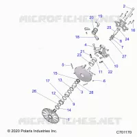 DRIVE TRAIN, PRIMARY CLUTCH