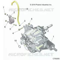 DRIVE TRAIN, MAIN GEARCASE MOUNTING